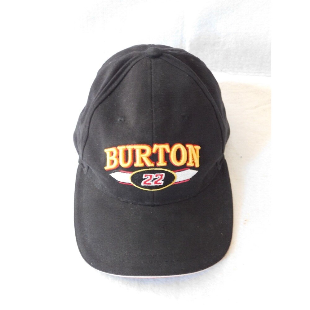 Jeff Burton Cap Men's Baseball Cap Cat Nascar Hat Adjustable Size One Size